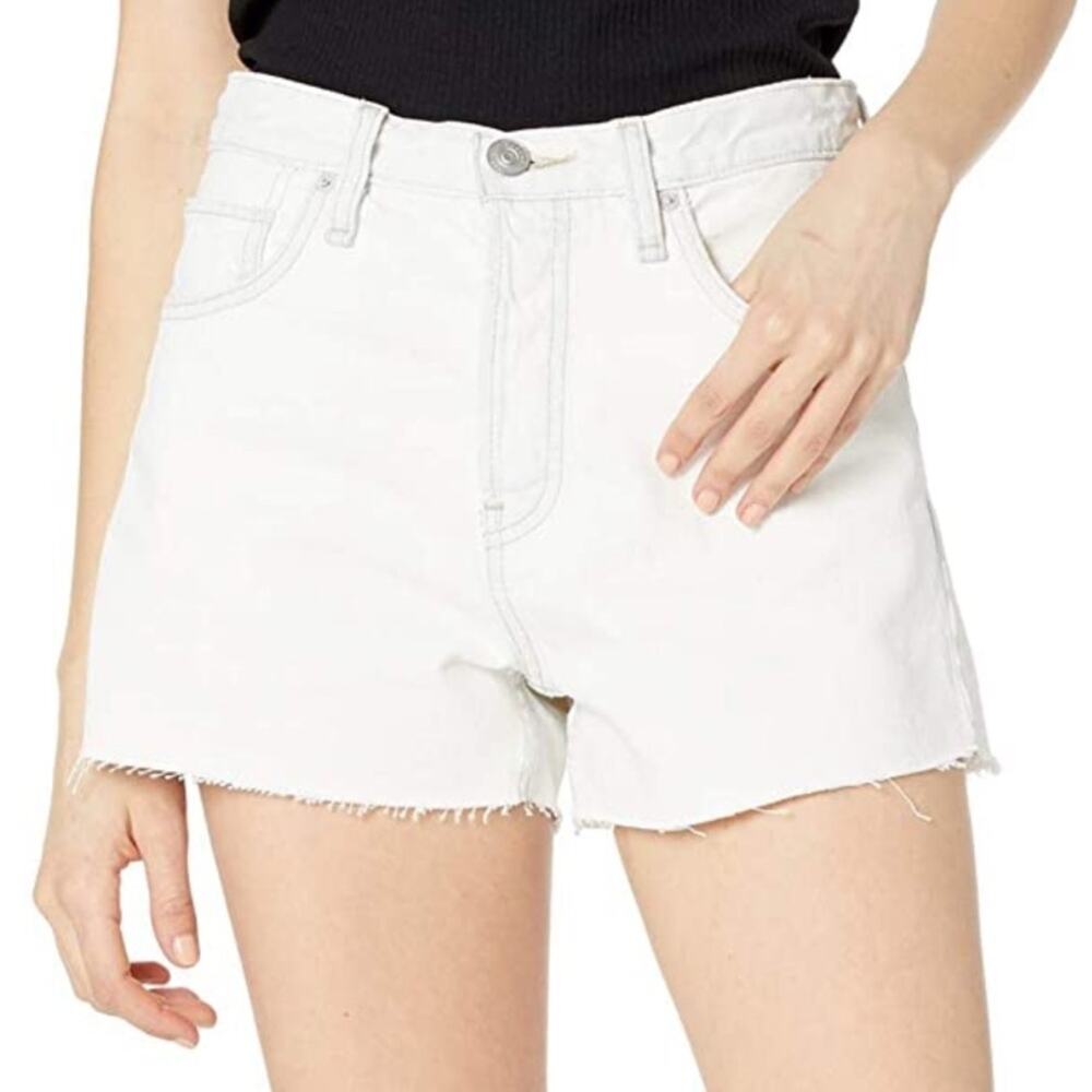 HUDSON Women's Lori High Rise Cut Off Short Size 32